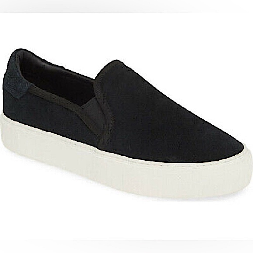 UGG black suede sneakers